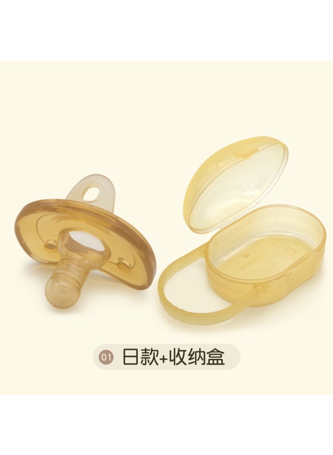 Baby Pacifier Baby 0-6 Months Liquid Silicone Ppsu Newborn Anti-flatulence Pacifier