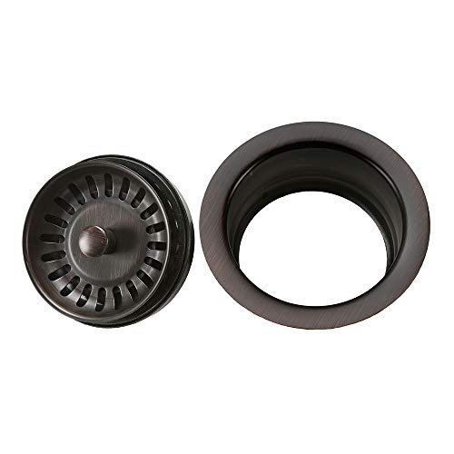 Premier Copper Products D-130ORB 3.5-Inch Deluxe Garbage Disposal Drain with Basket, Oil Rubbed Bronze - Image 5