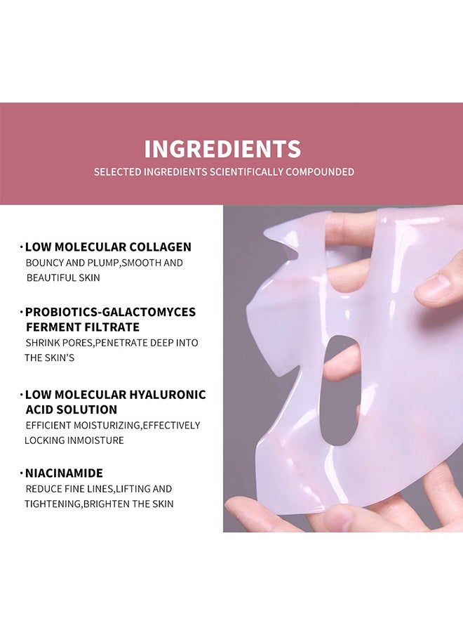 BIODANCE - Bio-Collagen Real Deep Mask, Hydrating Overnight Mask, Pore Minimizing, Elasticity Improvement 4ea - Image 1