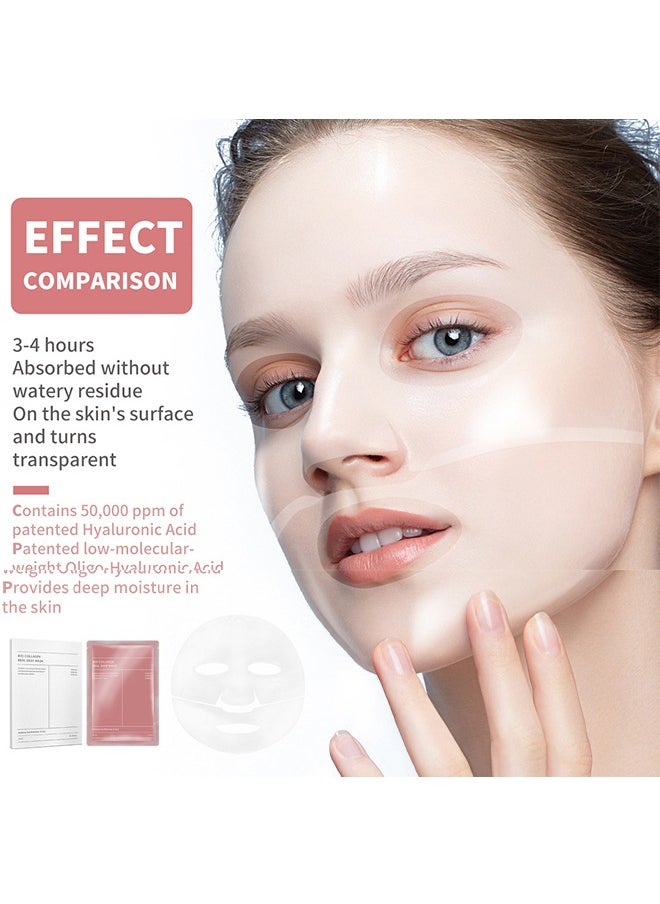BIODANCE - Bio-Collagen Real Deep Mask, Hydrating Overnight Mask, Pore Minimizing, Elasticity Improvement 4ea - Image 1