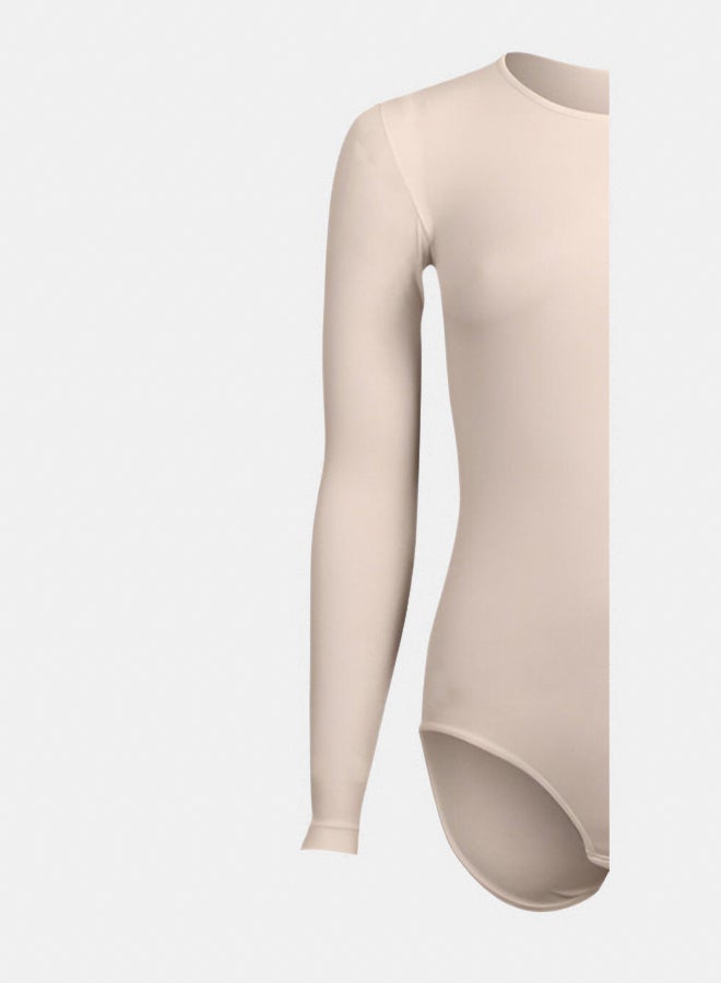 Silvy Lycra Wave3 Round Neck Long Sleeves Bodysuit Underwear For Women - Image 3