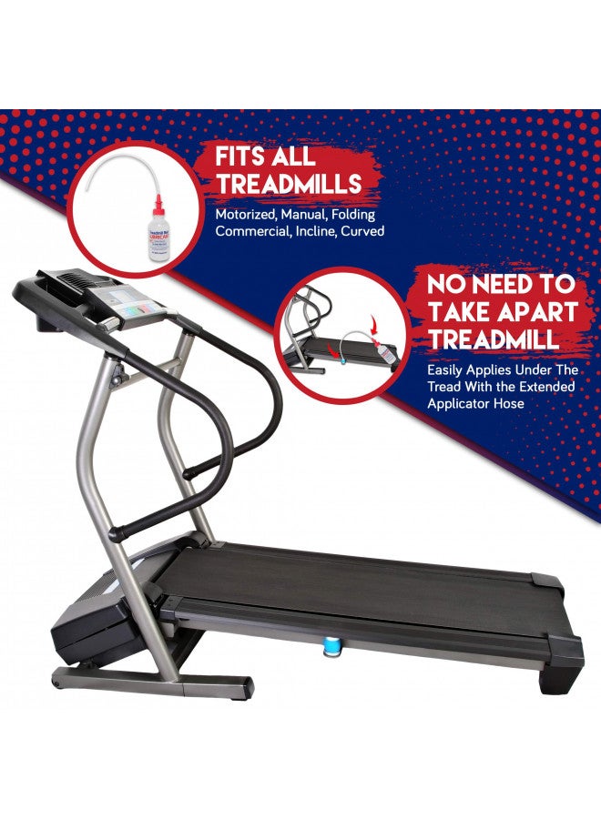 Noosa Life Treadmill Belt Lubricant | 100% Silicone | USA Made | No Odor & No Propellants | Applicator Tube for Full Belt Width Lubrication at a Controlled Flow-So Easy - Image 2