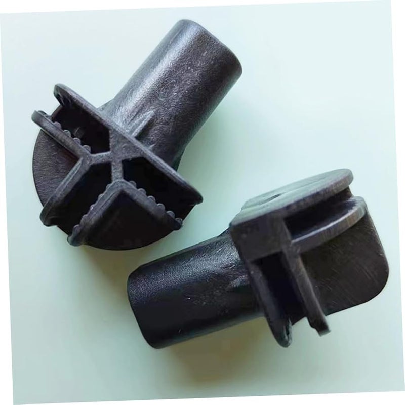 GLEAVI 4Pcs Black Wire Grid Connectors for DIY Closet Organizer Modular Shelves - Image 4