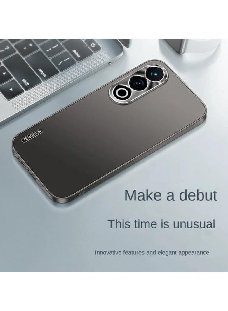 General Case Compatible with OnePlus Nord CE 4, Metal Matte Case, Lens Protection Cover Raised Edge Shockproof Light and Thin Design Phone Case Cover Slim Fit  - Image 2