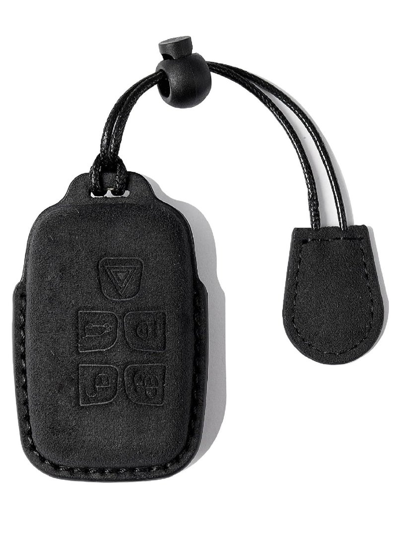 Generic Key Fob Case Cover Compatible for Evoque Velar Discovery LR4 Sport BLACK  - Image 1