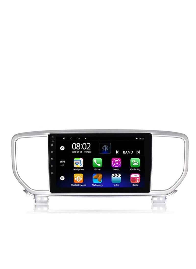 MNT - The 2019 -2022 Kia Sportage's screen is part of the car's infotainment system. It runs on Android and supports features like Apple CarPlay and Android Auto, allowing you to easily connect your smartphone. It also offers a high resolution of up to 1080 pixels, making it excellent for displaying information and maps clearly. - Image 1