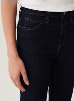 Ovs OVS Flare-Fit, High-Rise Jeans With Fading  - Image 4