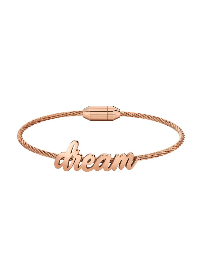 CERRUTI 1881 Ladies Bracelet Gold Elegant and Classic Gold Jewelry for Women