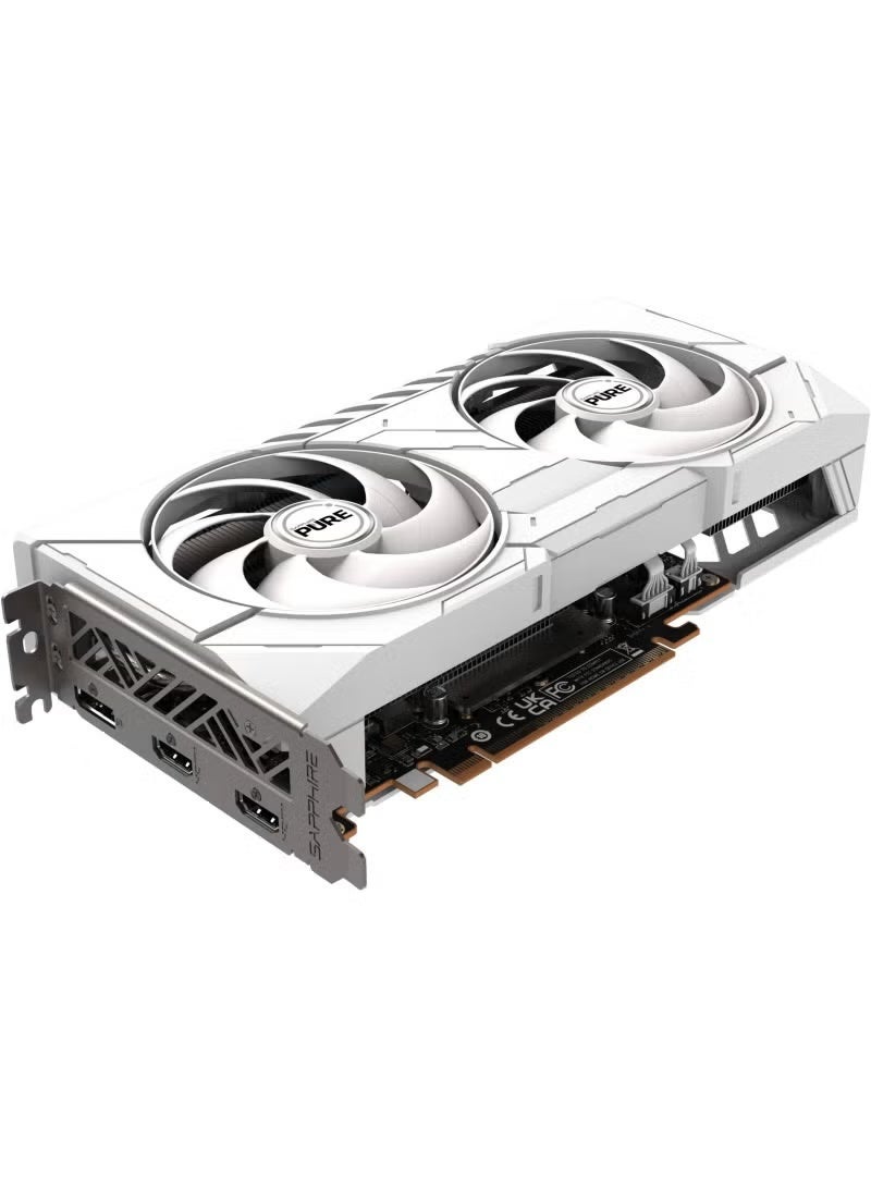 Sapphire PURE AMD Radeon RX 9060 XT Graphics Card, 16GB GDDR6 128-Bit Memory, 3290 MHz Boost Clock, 2048 Stream Processors, 20 Gbps Memory Speed, PCI-Express 5.0 x16 | 11350-02-20G - Image 3