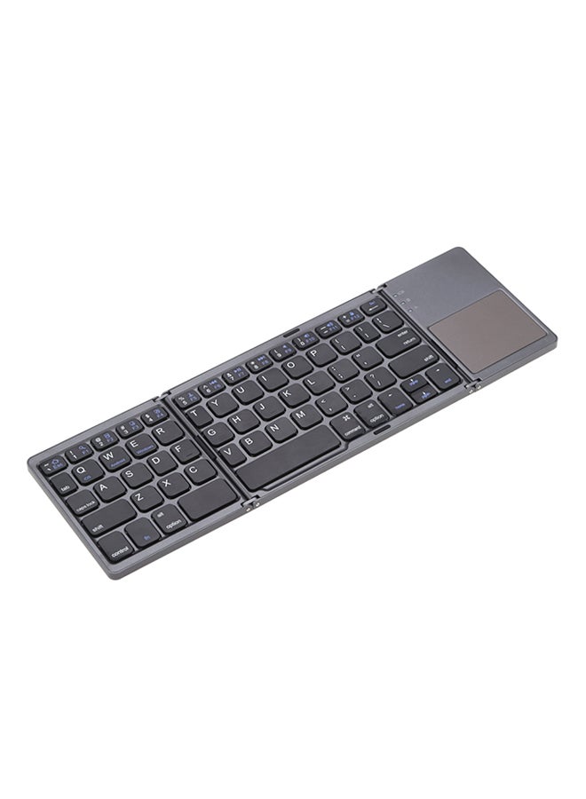 NIBEMINENT Foldable Wireless Keyboard Grey  - Image 3