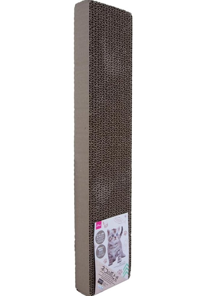 Daiso Cat Scratching Board Post – 45.7 cm Durable Cardboard Scratch Pad for Indoor Cats - Image 3