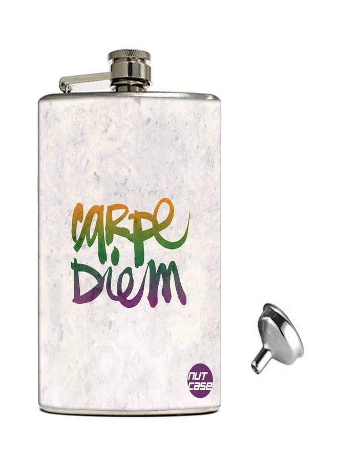 نتكيس طقم هدايا قوارير جيب أنيقة مع قمع - 9 أونصة من الفولاذ المقاوم للصدأ - اغتنم الفرصة - Image 3