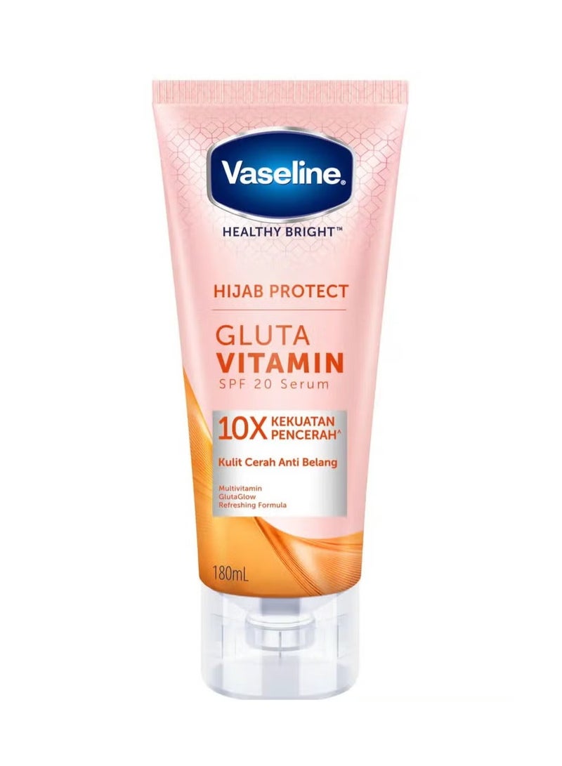 Vaseline Hijab Protect Gluta Vitamin Serum with Sun Protection Factor 180 ml