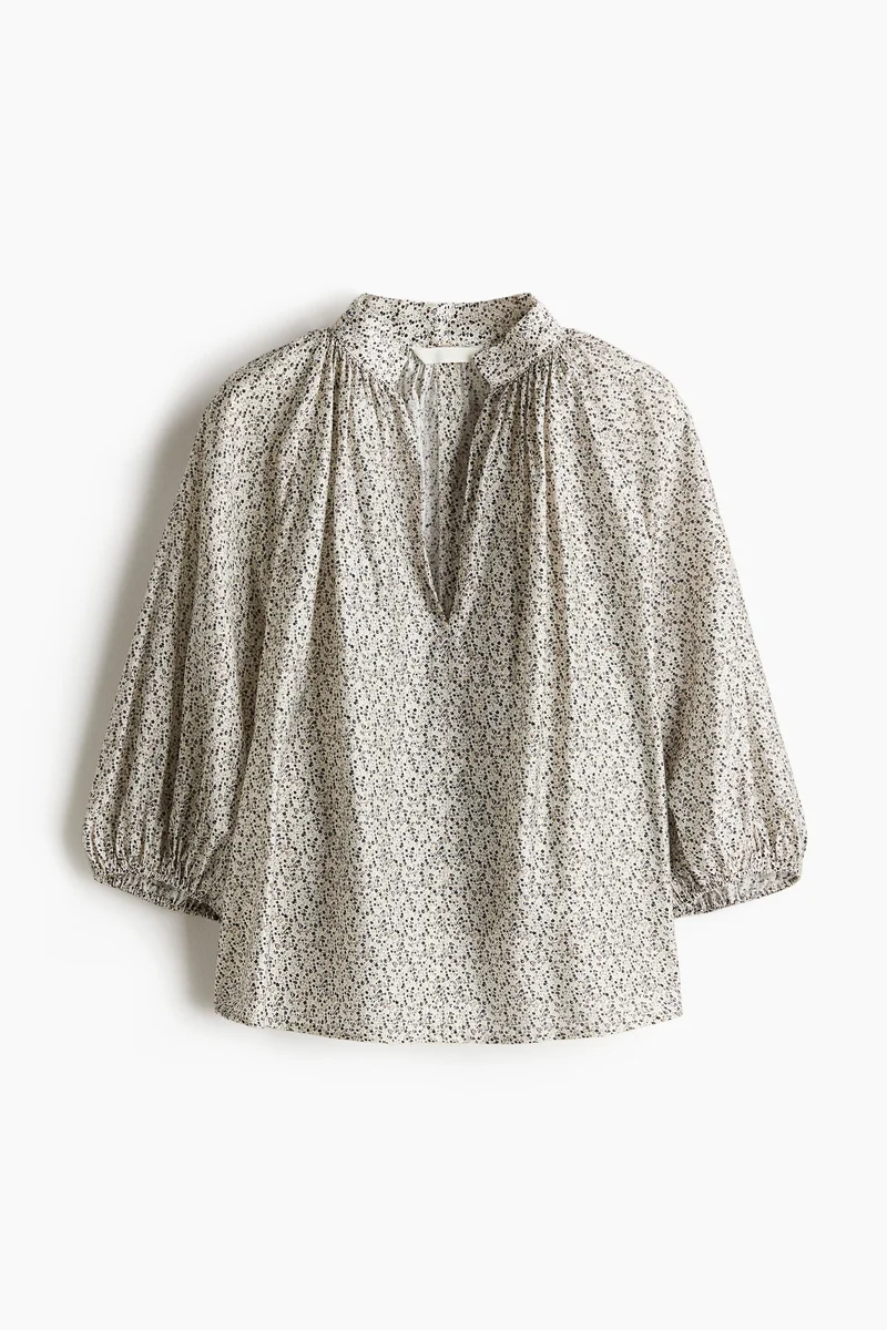 H&M Balloon-Sleeved Blouse