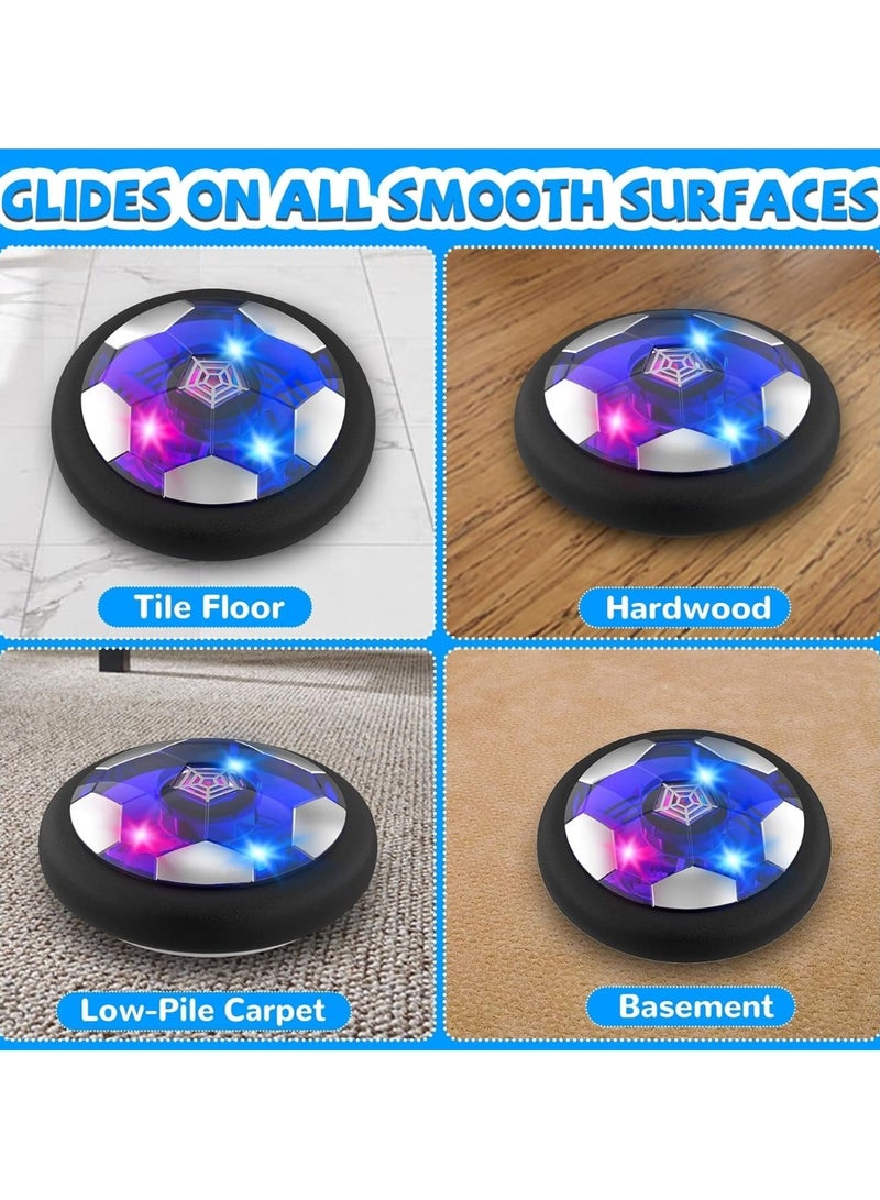Rechargeable Floating Soccer Ball with LED Light for Indoor & Outdoor Play - Image 4