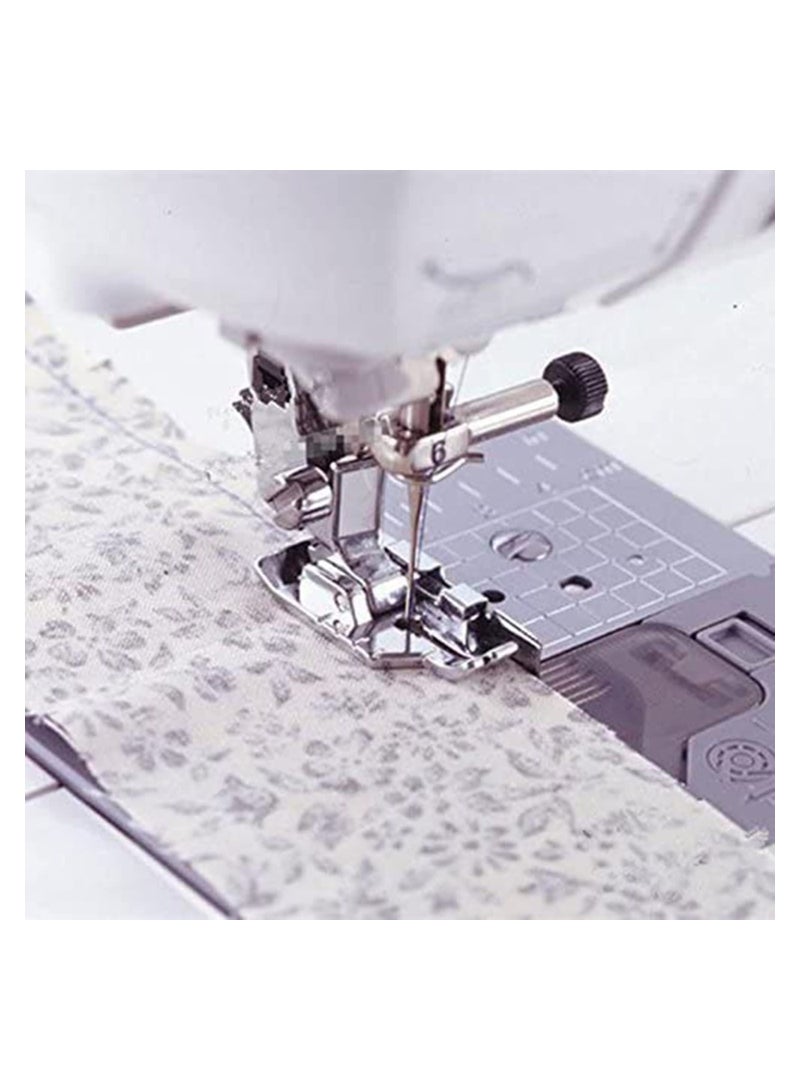 SOLARAE Sewing Machine Presser Foot, 3 Pieces Stitch in Ditch Foot and 1/4 Inch Quilting Patchwork Presser Foot Set and Overcast Presser Suitable for Household Multi-Function Sewing Machines - Image 5