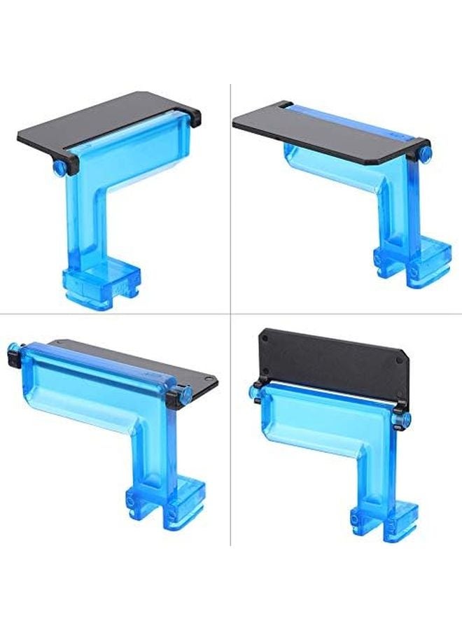 McCoplus Compact Flash Diffuser Kit Soft Light for Sony A6000 A6300 A6500 Portrait Photography White Blue Orange Clear - Image 5