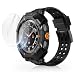 SUPCASE for Samsung Galaxy Watch Ultra 47mm Case with Band Unicorn Beetle Pro 2 Pack Screen Protector Rugged Protective Cover with Adjustable Strap Band for Galaxy Watch Ultra Black - Image 2
