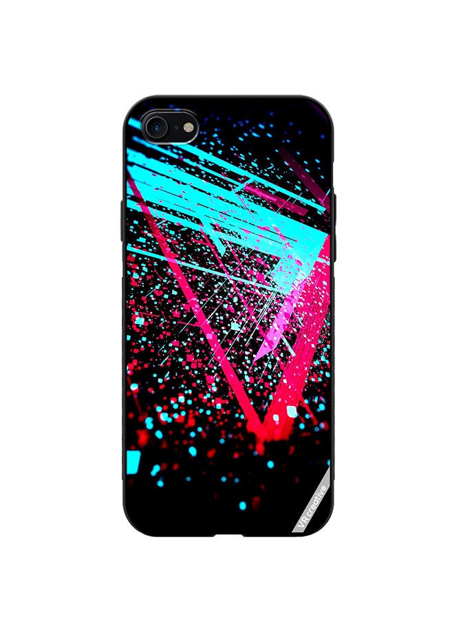 VR CREATIVE Protective Case Cover For Apple iPhone SE (2022) Multicolor Design - Image 1