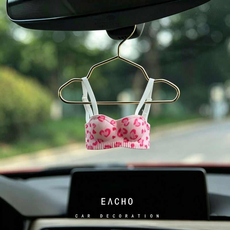 Mini Bra Car Hanging Ornament - Image 1
