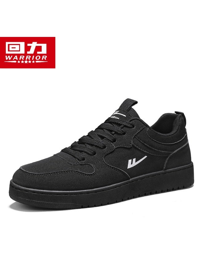 Warrior Black Low-Top Sneakers, Classic Casual Shoes - Iconic Chinese Brand Fashion Footwear & Comfortable Daily Wear