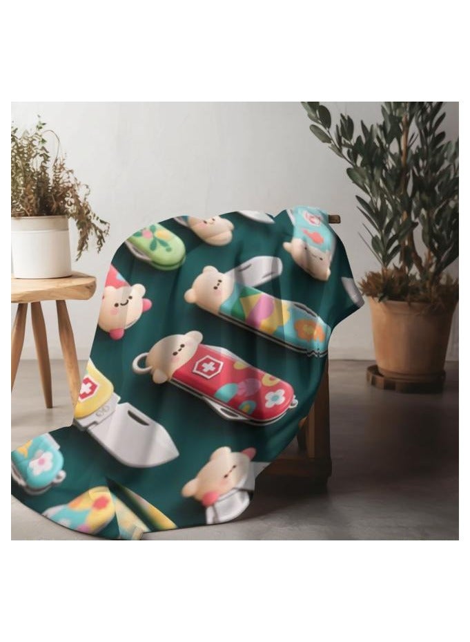 general Flannel thin blanket (warm and comfortable, suitable for sleep, gaming, dust removal and sandproof) 150cm*200cm - 908 - Image 4