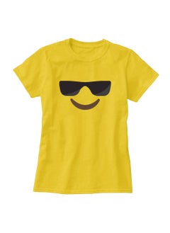 SMILING WITH SUNGLASSES