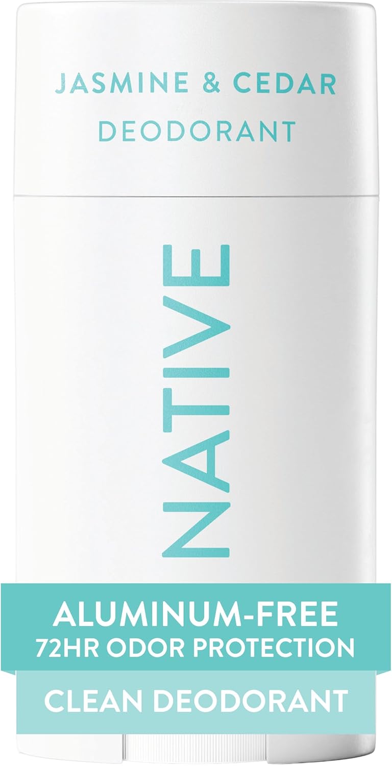 native Jasmine & Cedar Deodorant, 2.65 Ounce - Paraben Free - Image 1