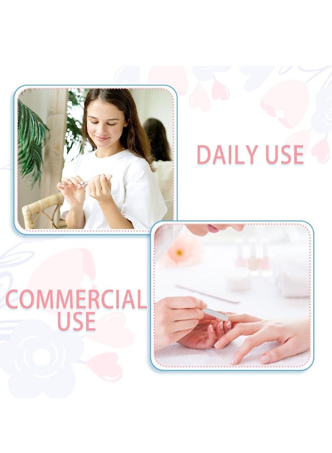 مبارد أظافر زجاجية نانو من لينز للأظافر الطبيعية، طقم من 6 قطع مع مبرد أظافر متعدد الأغراض وملمع أظافر كريستالي - Image 4