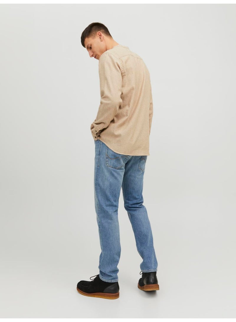JACK & JONES Jjeband Melange Shirt Ls Noos  - Image 2
