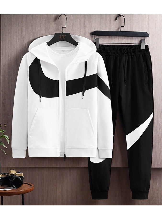 KUYING Autumn And Winter Hoodie Set, Student Sports And Leisure Two-piece Set  - Image 1
