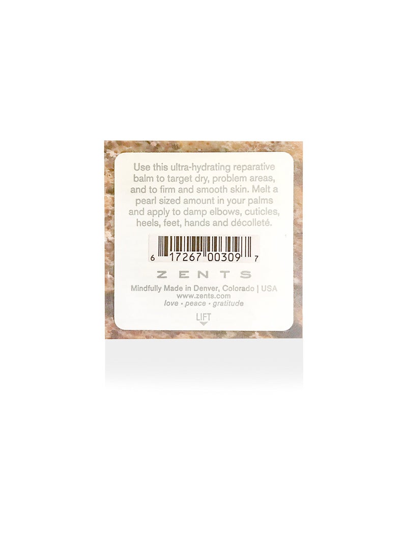 Zents Concreta Firming Repair Balm & Solid Parfum (Sun Fragrance) | Moisturizing Shea Butter & Coconut Oil for Skin | 1.25 fl oz - Image 3