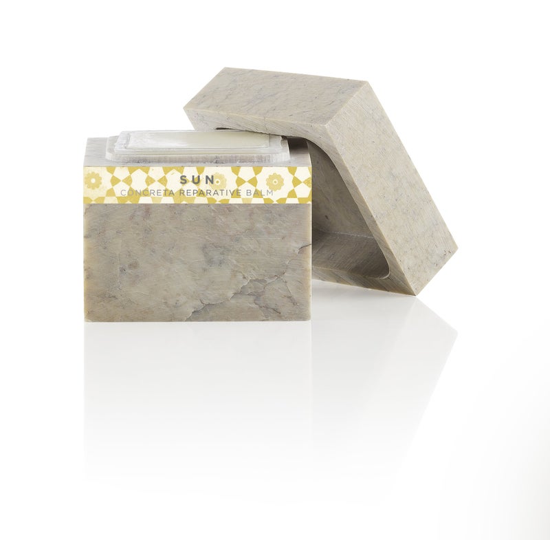 Zents Concreta Firming Repair Balm & Solid Parfum (Sun Fragrance) | Moisturizing Shea Butter & Coconut Oil for Skin | 1.25 fl oz - Image 1