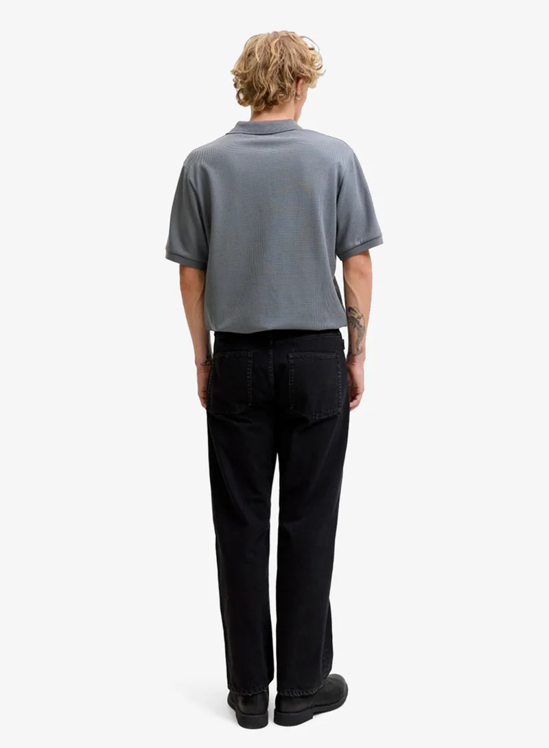 جاك اند جونز Solid Regular Fit Polo