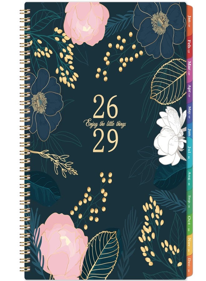 Indeme 2026-2029 Monthly Planner/Calendar - 3 Year Monthly Planner 2026-2029, July 2026 - June 2029, 9'' x 11'', 36 Colorful Months Tabs, Pocket, Note Pages, Holidays, Twin-wire Binding - Image 1