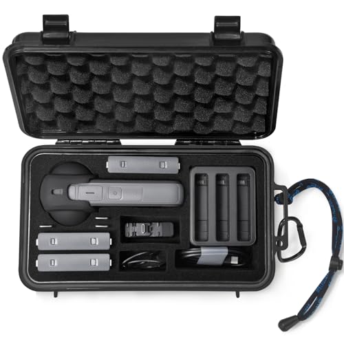 Lekufee Portable Waterproof Hard Case for Insta360 X5 / X4 / X3 Camera and Accessories(Case Only) - Image 1