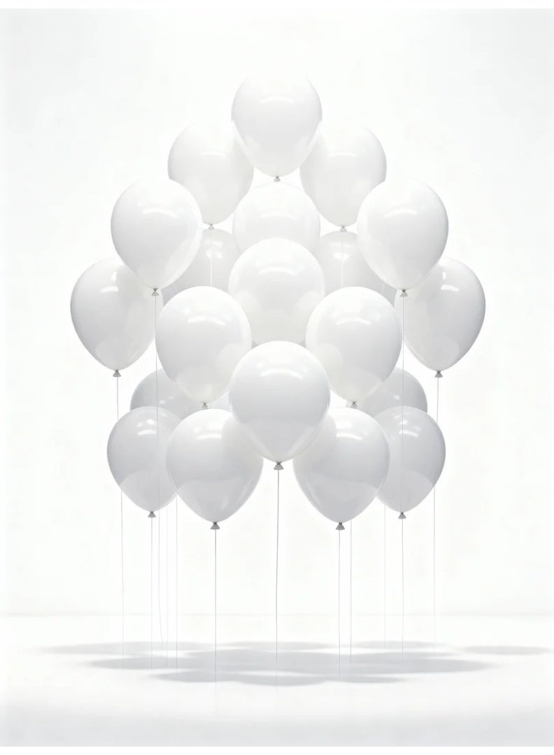 Toys GCC Matte Latex Balloons 20pcs | Thickened 12-inch Balloons for Wedding, Birthday & Baby Shower | DIY Balloon Arch, Backdrop & Table Decor - Image 4