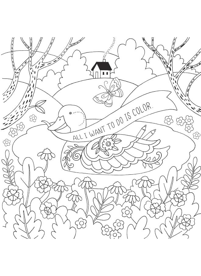 Life is Sweet Coloring Book: Heartfelt Affirmations to Brighten Your Day  - Image 2