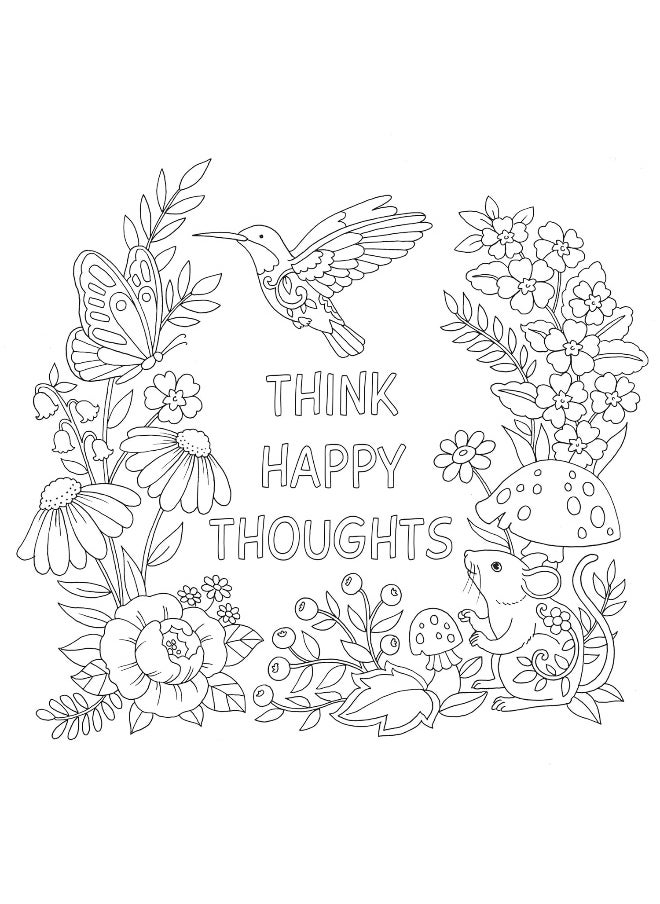 Life is Sweet Coloring Book: Heartfelt Affirmations to Brighten Your Day  - Image 5