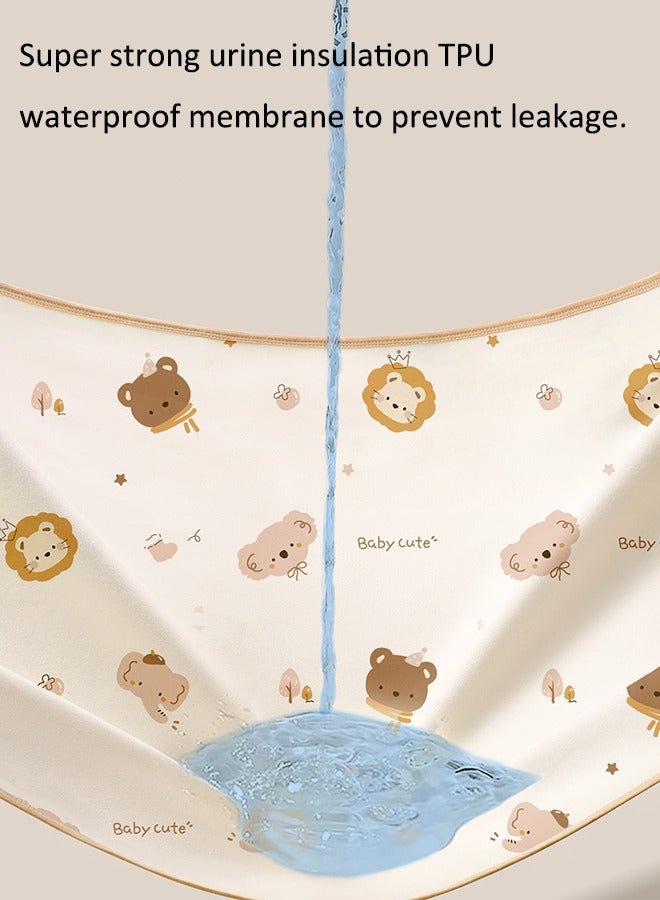 آيسيورا 50x70 سم وسادة سرير للماء للأطفال مرتبة بول للأطفال وسادة بول قابلة للغسل مرتبة الدورة الشهرية للإناث مرتبة الدورة الشهرية المضادة للتسرب الجانبي وسادة سلس البول قابلة لإعادة الاستخدام للأطفال / البالغين / الحيوانات الأليفة - Image 4