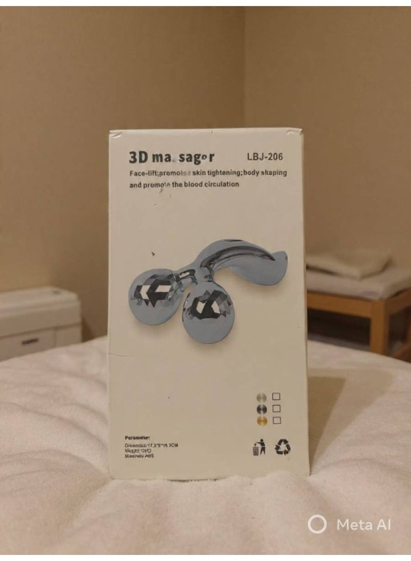 Beauty and Care Set: 3D Massage + Watermelon Scented Massage .Oil - Image 3