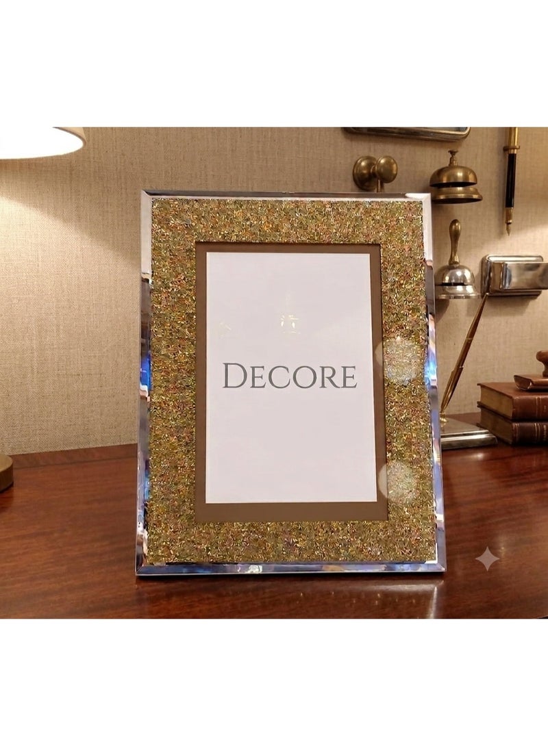 Picture Frame  For Home Decore &Office - Gold - Image 1
