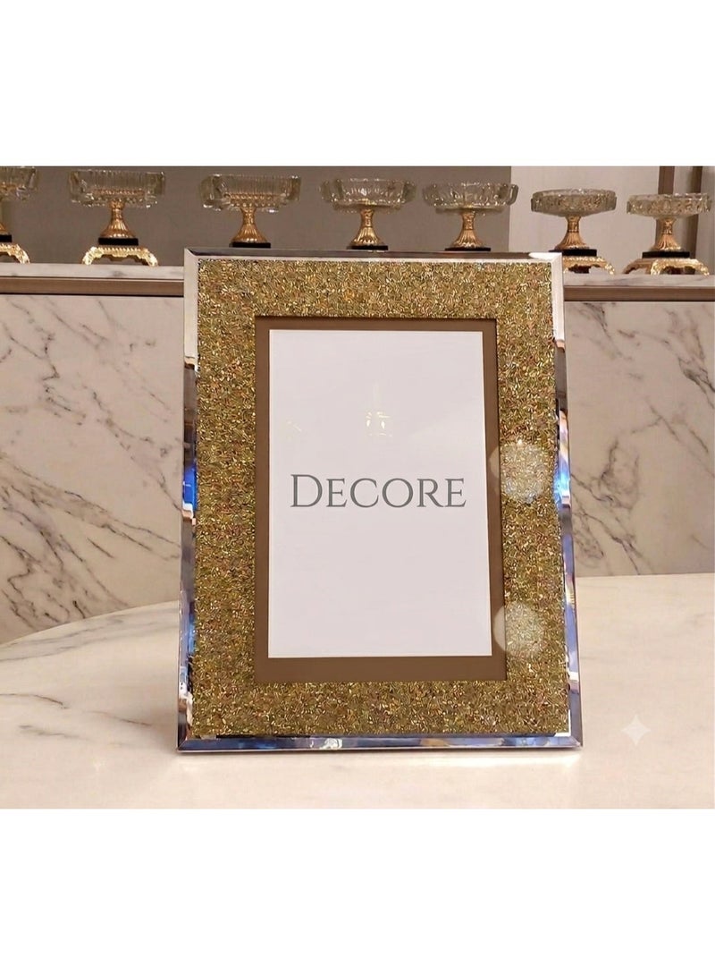 Picture Frame  For Home Decore &Office - Gold - Image 2