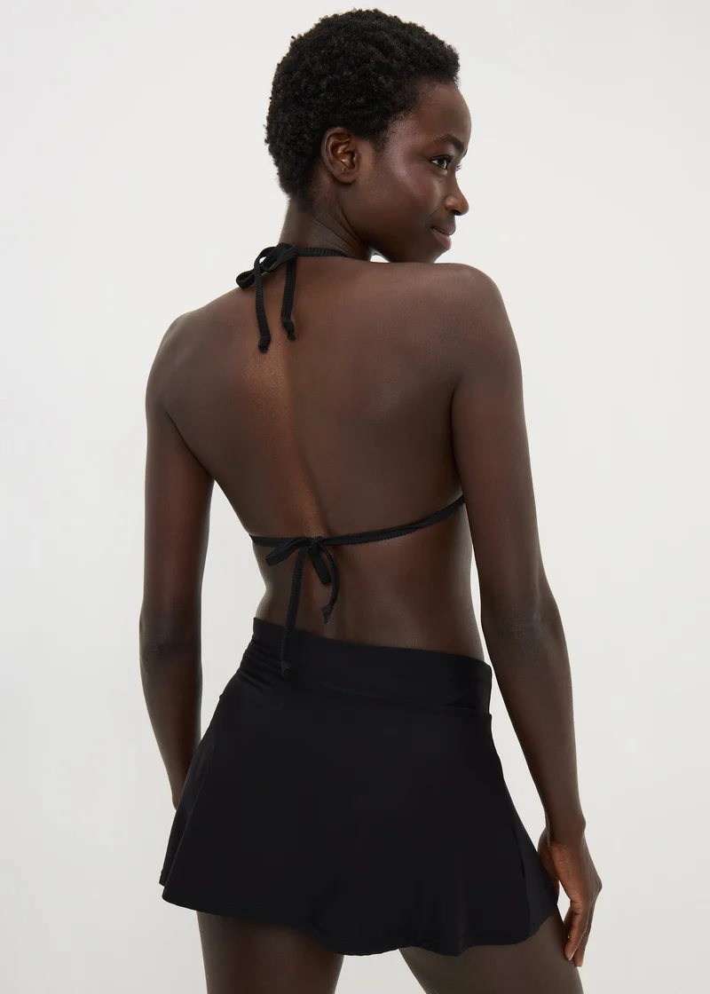 Matalan Black Shapewear Skirted Bikini Bottoms