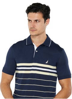 NAUTICA Striped Relaxed Dry-fit Polo Shirt  - Image 5