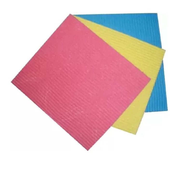 Winberg Sponge Wipe for Cleaning Kitchen Utensils washbasin Sink Car Bike Kitchen Pack of 3 Cleaning Wipe Wipes003 - Image 1