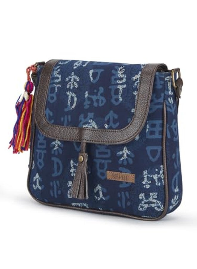 NEPRI Printed Sling Bag | Crossbody Bags for Women Girls | Women's Handbags | Stylish | Vegan Leather Bag | Travel & Office Use | Purse and Wallet | WSL-013-24 - Image 3