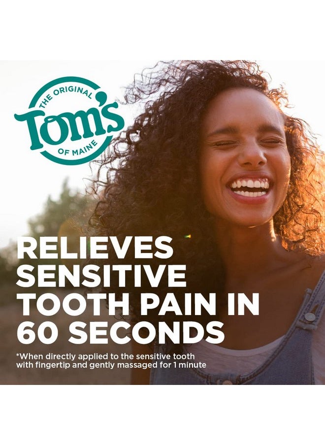 Tom's of Maine - Om'S Of Maine Fluoridefree Rapid Relief Sensitive Toothpaste Fresh Mint 4 Oz. 3Pack (Packaging May Vary) - Image 1