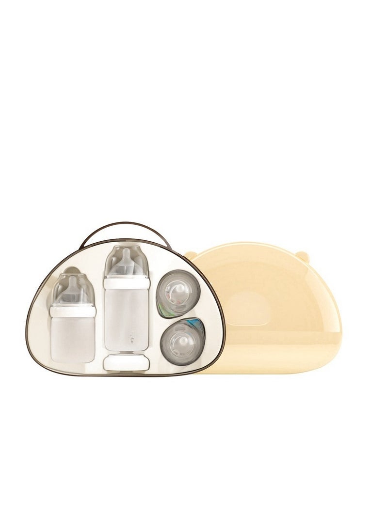 Generic Bottle Gift Box Set - Baby Gift - Newborn Baby Gift PPSU Bottle Anti Drop Multiple Water Cups  - Image 4