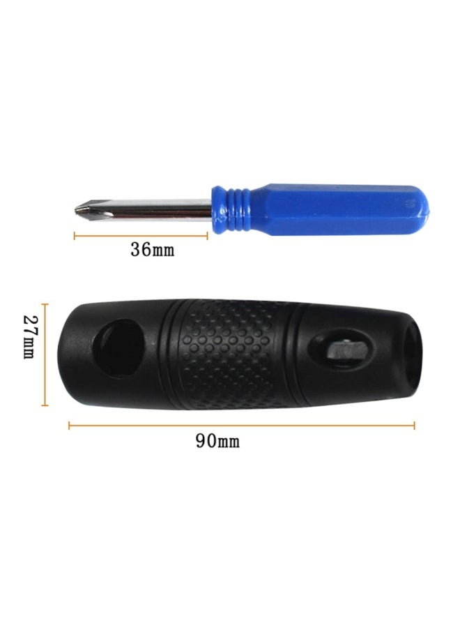 طقم مفكات براغي مغناطيسية 9 قطعة فضية، حمراء، خضراء - Image 5